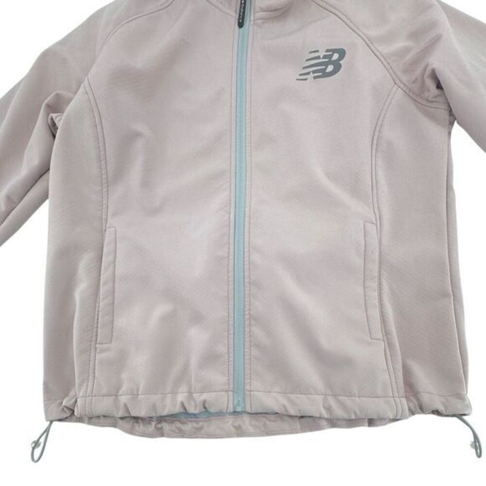 New Balance Softshell Athletic Jacket Lt Pink Hoo… - image 8